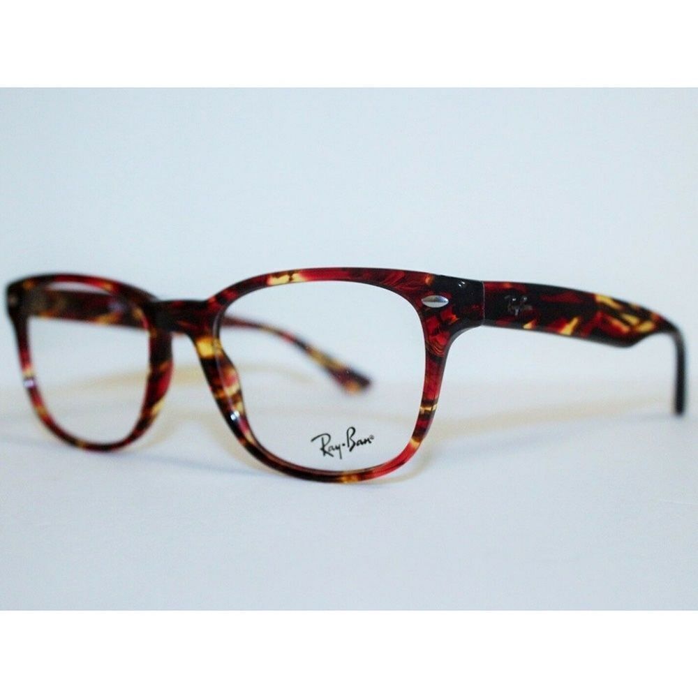 Ray-Ban Square Unisex Eyeglasses Tortoise